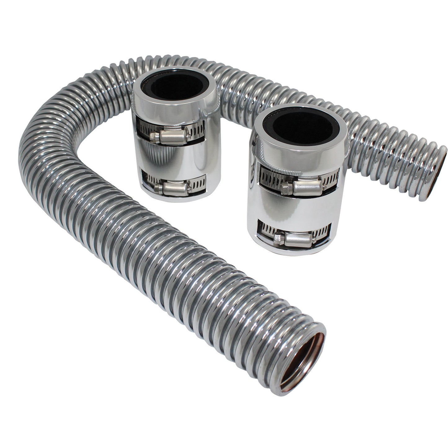 24" Stainless Steel Radiator Hose Kit