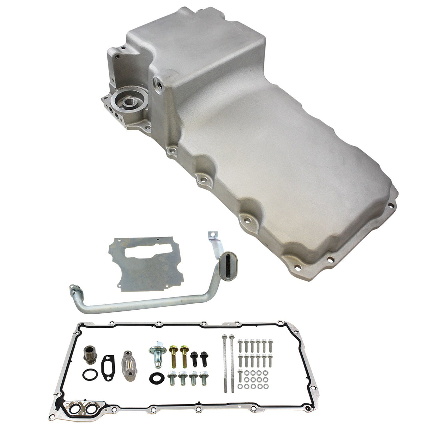 Chevrolet LS Aluminum Oil Pan - Machined Aluminum