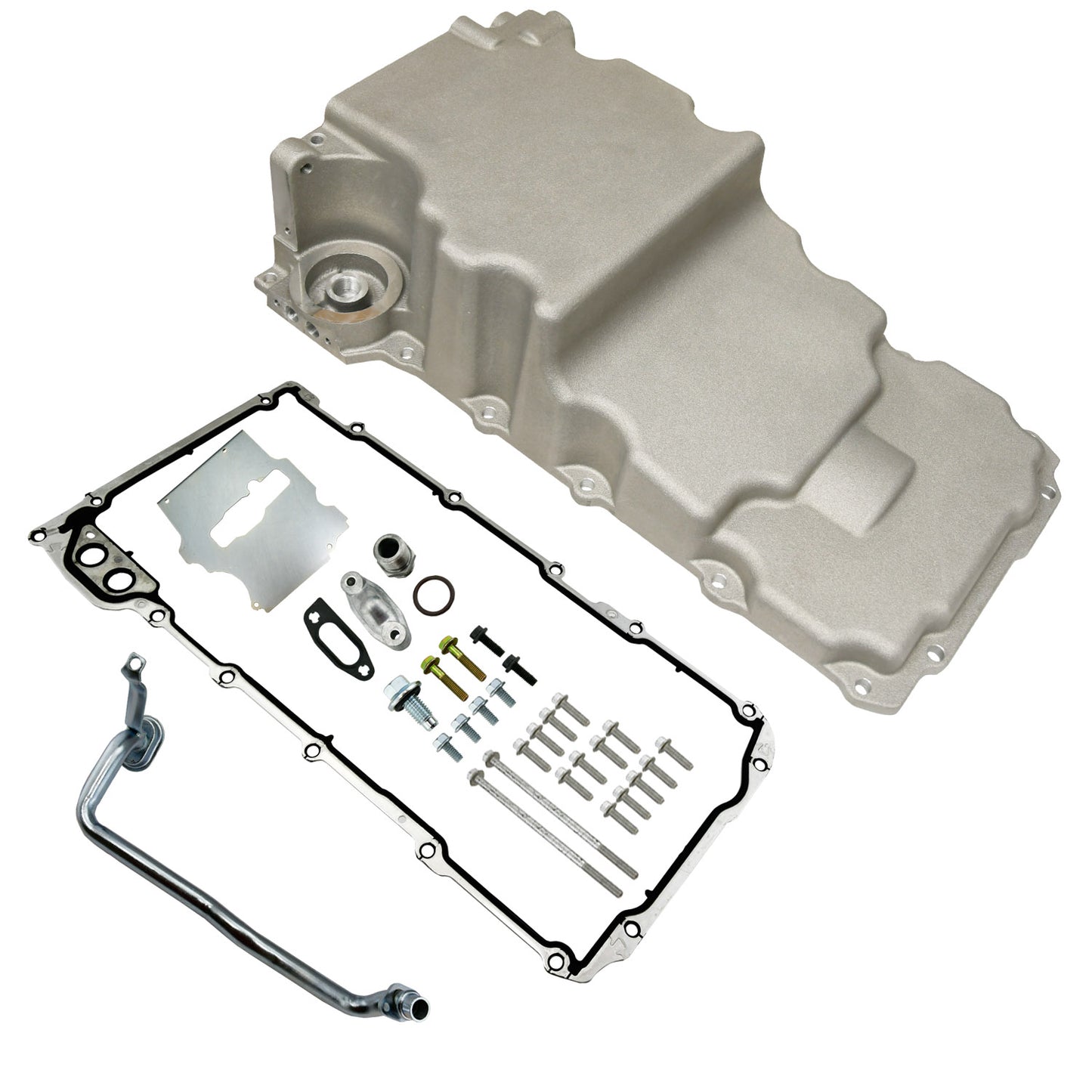 Chevrolet LS Aluminum Oil Pan - Machined Aluminum