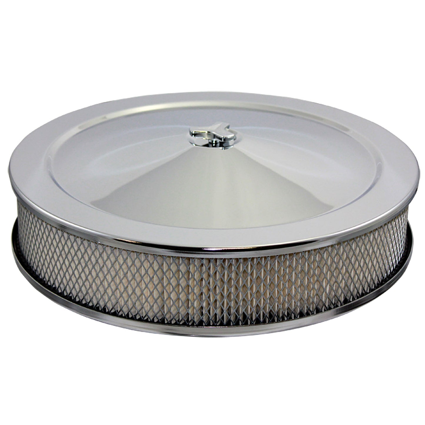 14" Chrome Muscle Car Air Filter Kit