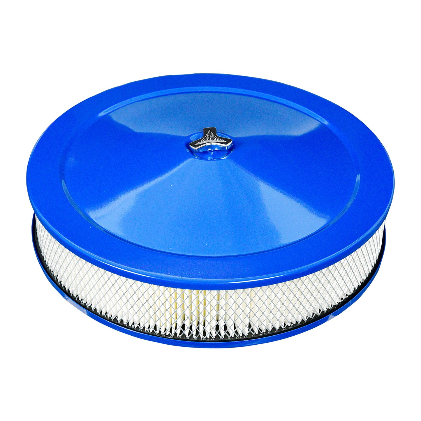 14" Blue Muscle Car Air Filter Kit