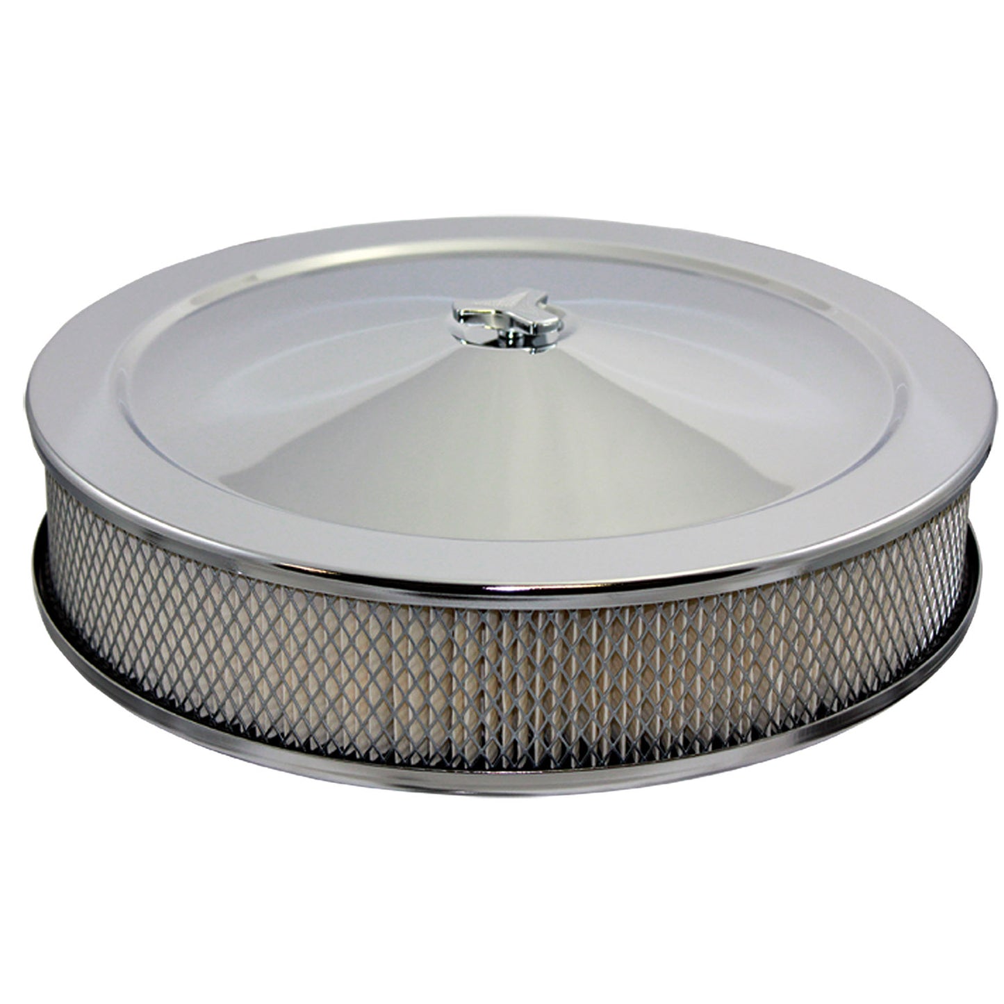 14" Chrome Muscle Car Air Filter Kit