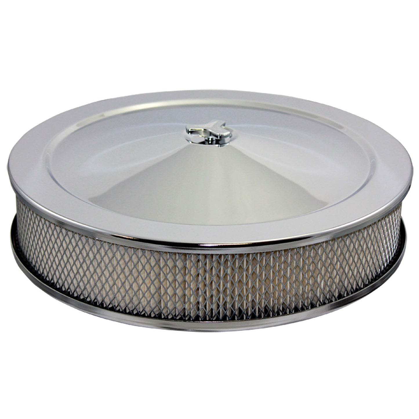 14" Chrome Muscle Car Air Filter Kit