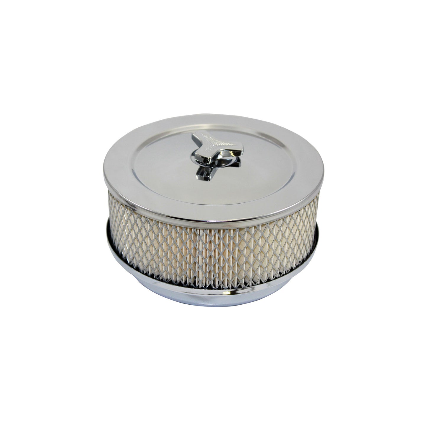 6-1/2" Chrome Muscle Car Air Filter Kit