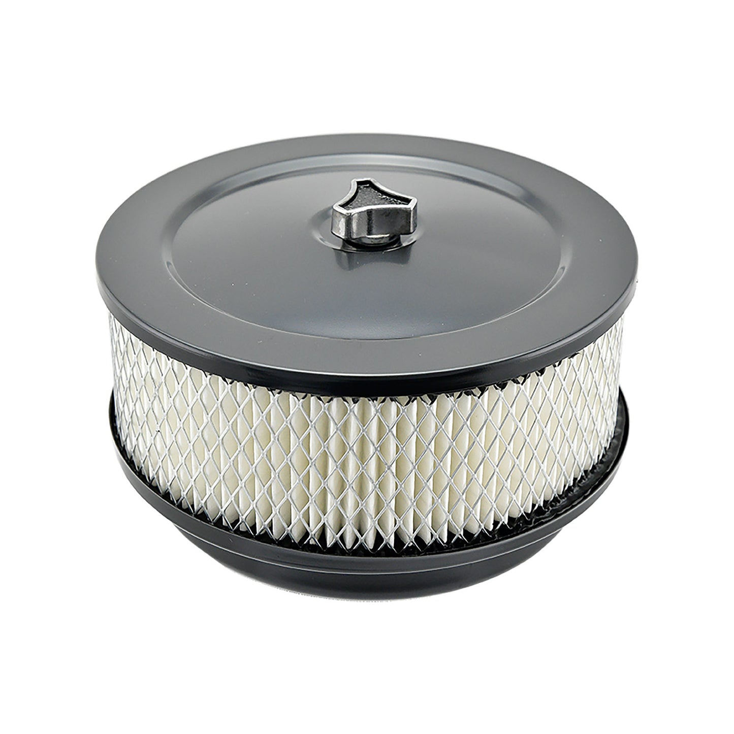 Black 6-1/2" Muscle Car Air Filter Kit