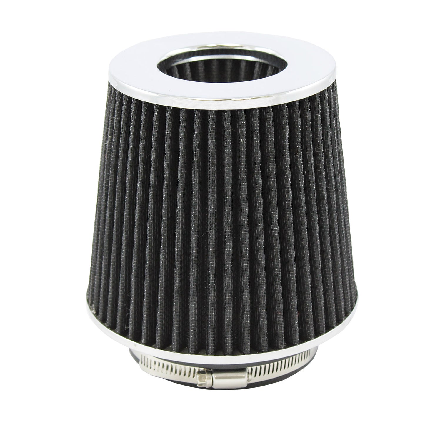 Medium Washable Cone Air Filter Black