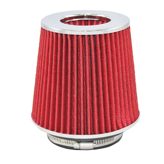 Medium Washable Cone Air Filter Red