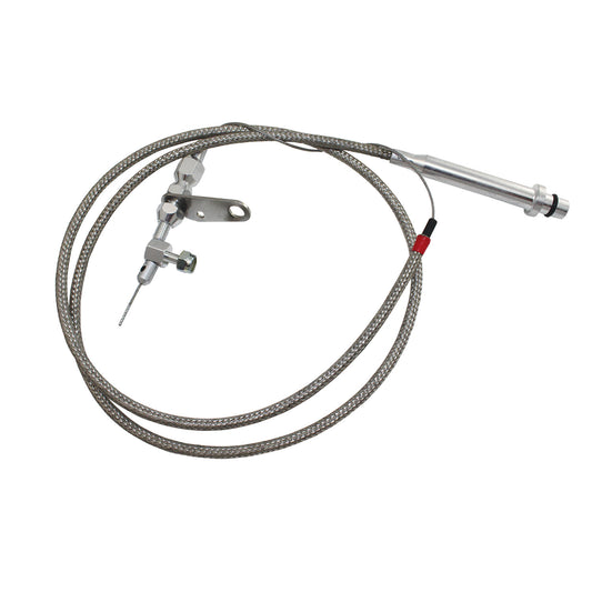 Chevrolet TH350 Kickdown Cable 56" - Braided Stainless Steel