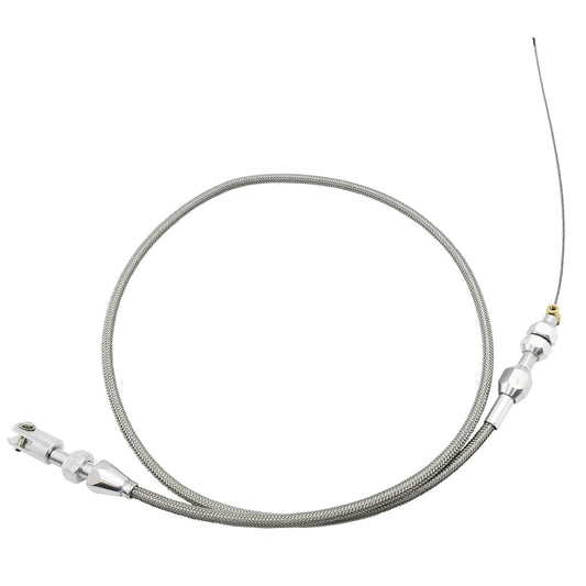 Throttle cable 48" - GM LS1 - Braided stainless steel