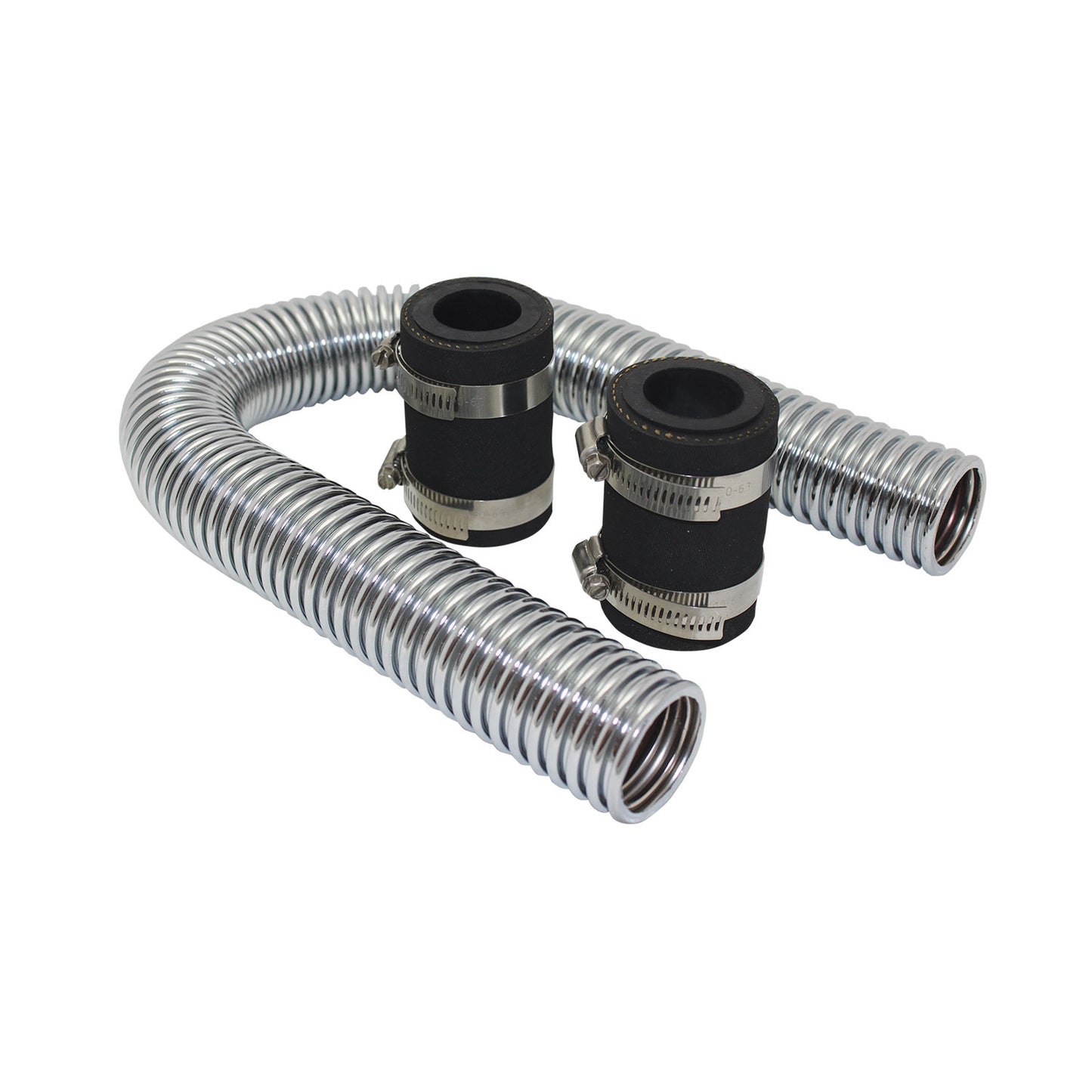 24" Stainless Steel Radiator Hose Kit