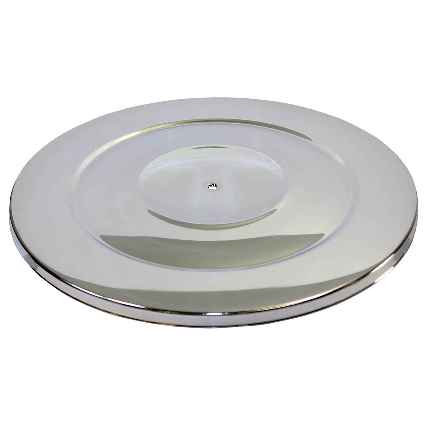 14" Chrome Steel Performance Air Filter Top