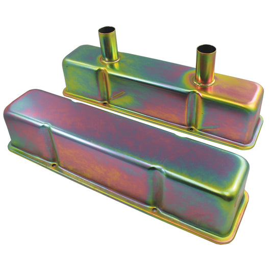 Small Block Chevrolet Steel Circle Track Valve Covers