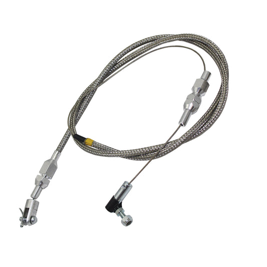 Throttle Cable 36" - Braided Stainless Steel