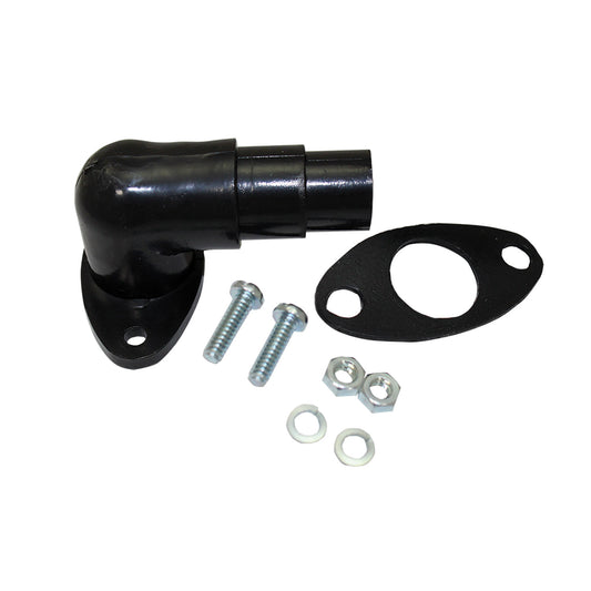 Universal SMOG And PCV Tube Fitting - Black Plastic