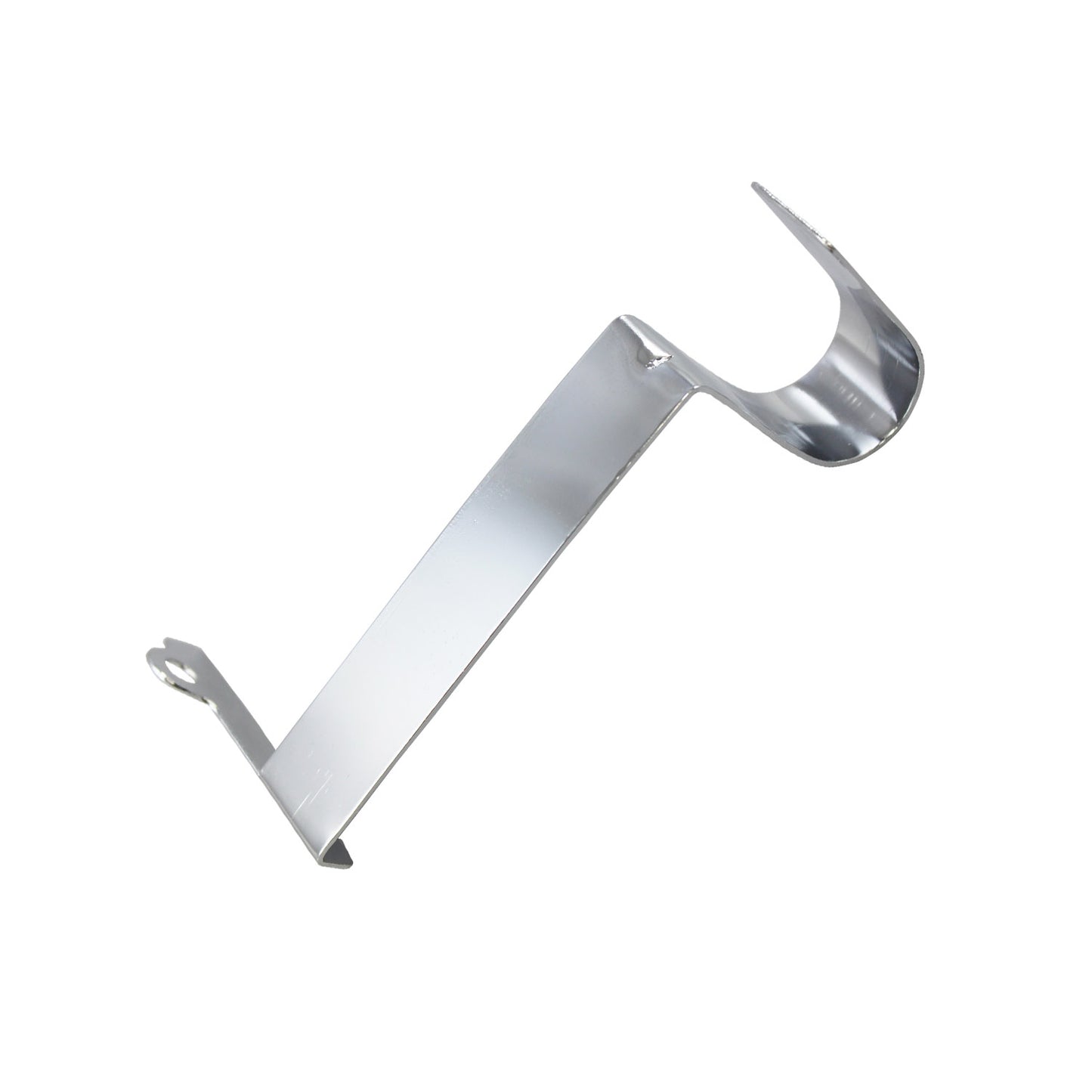Chrome Heater Hose Mounting Bracket
