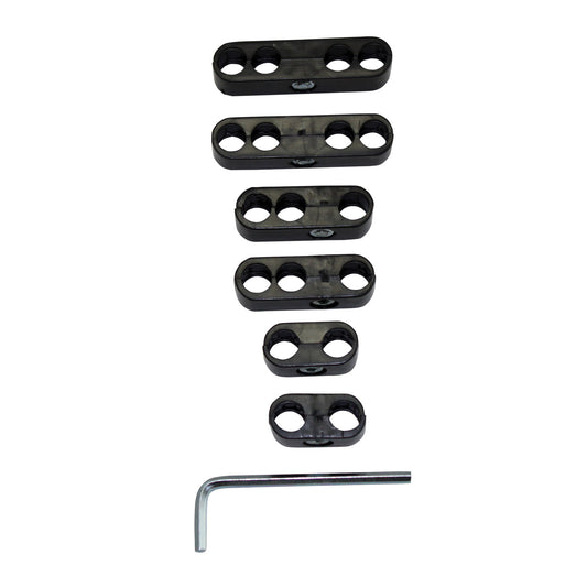 Black Plastic Wire Separators