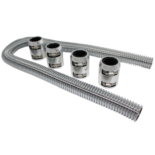 48" Stainless Steel Radiator Hose Kit