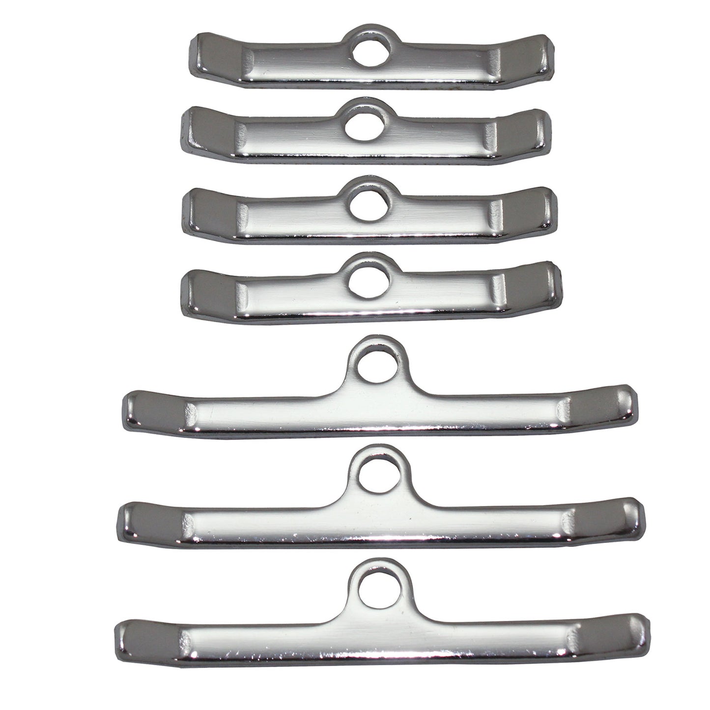 Valve Cover Hold Down - Chrome Chevrolet Big Block (7 Piece Set)