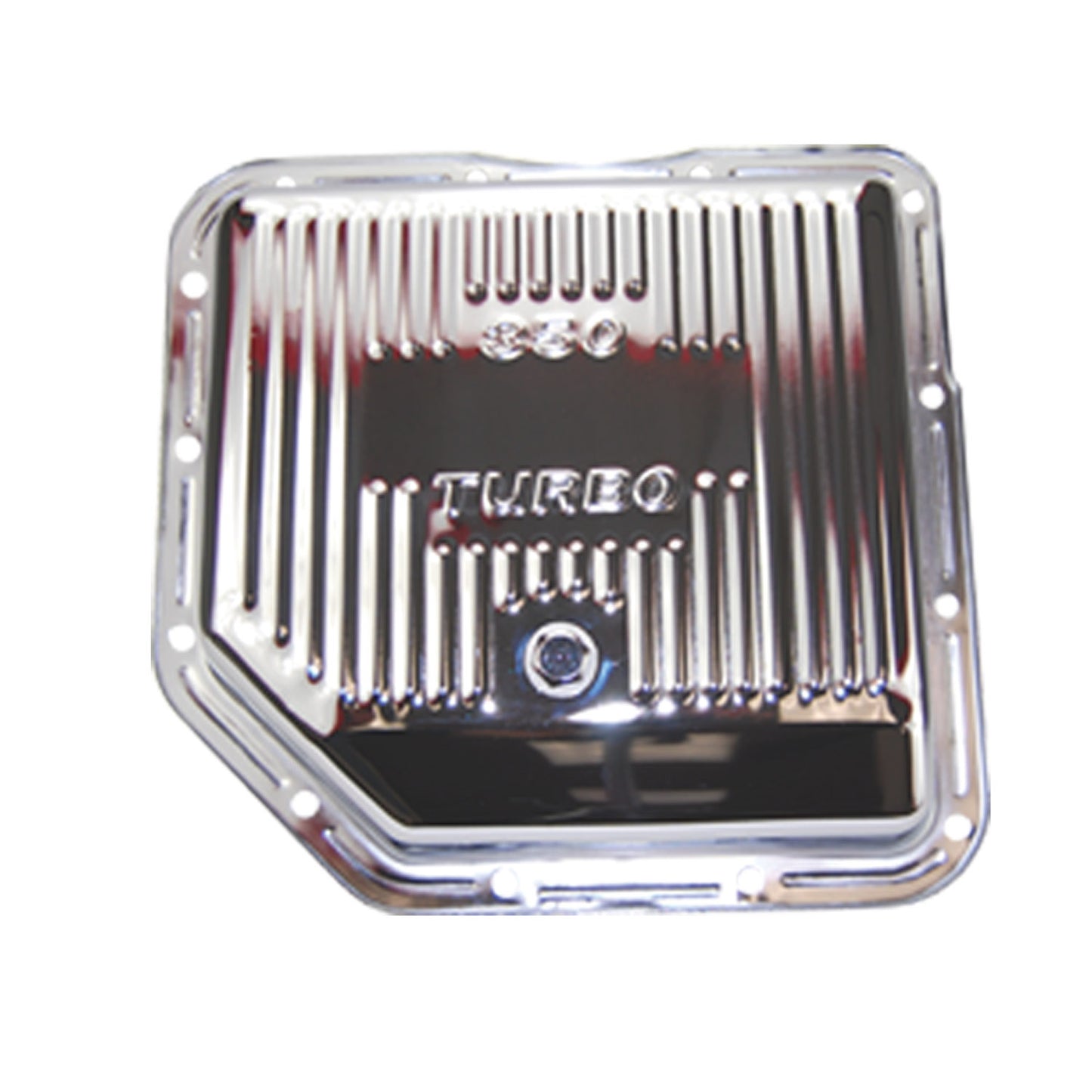 Turbo 350 Transmission Pan - Chrome Steel