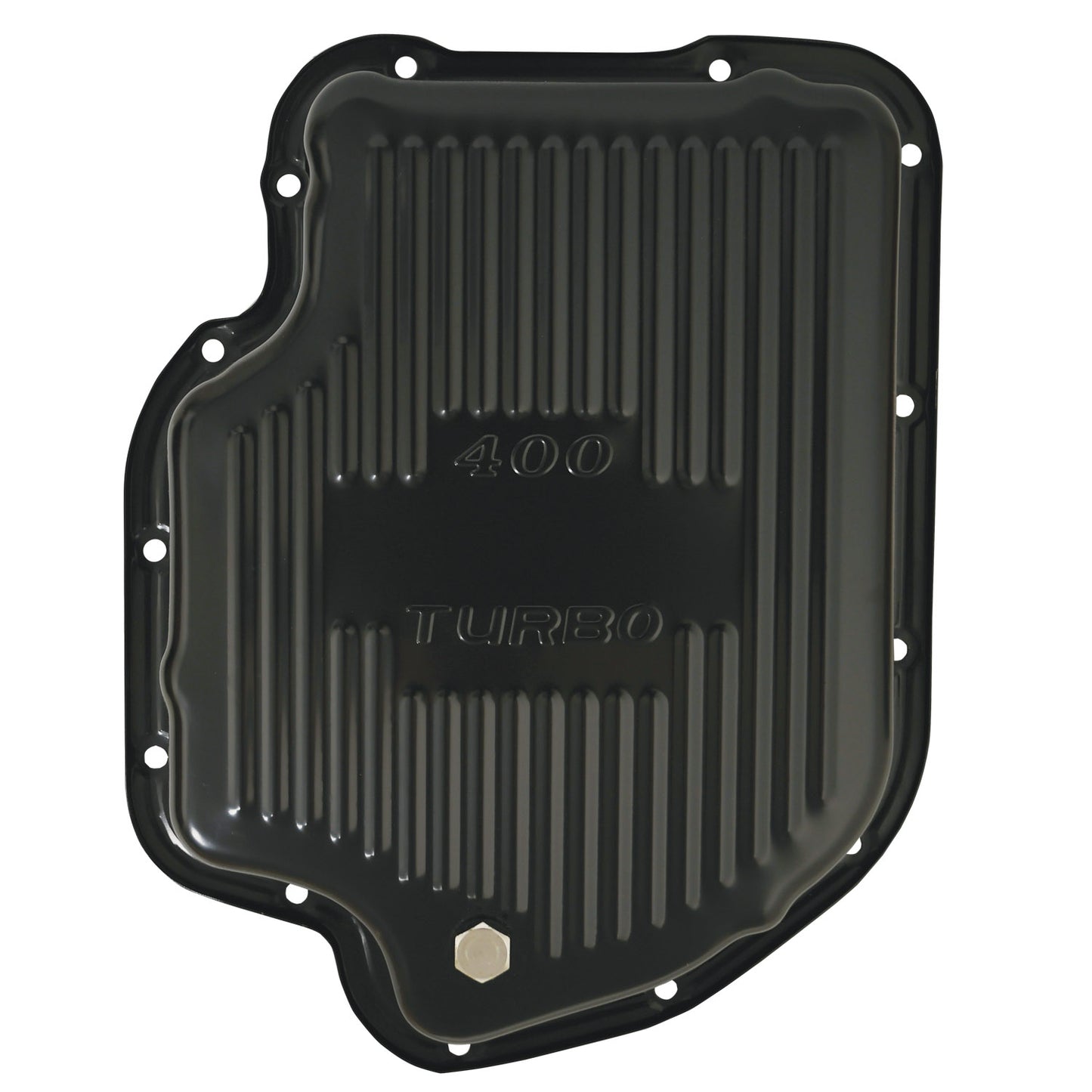 Turbo 400 Transmission Pan - Black Steel