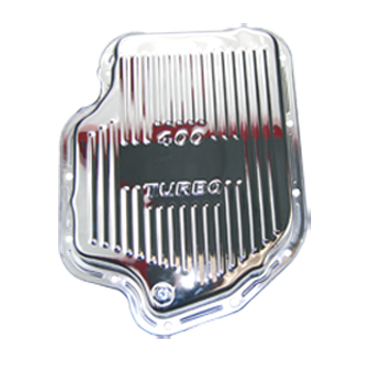 Turbo 400 Transmission Pan Extra Capacity - Chrome Steel