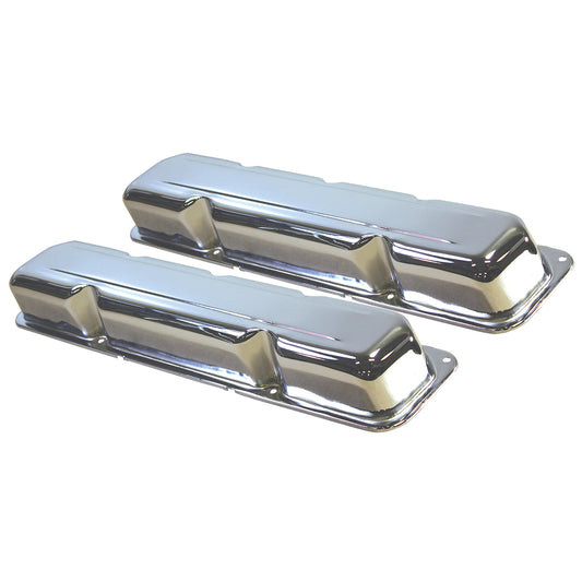 AMC V8 Chrome Steel Valve Covers