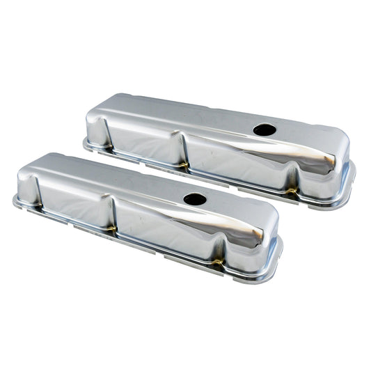 Buick V8 Chrome Steel Valve Covers