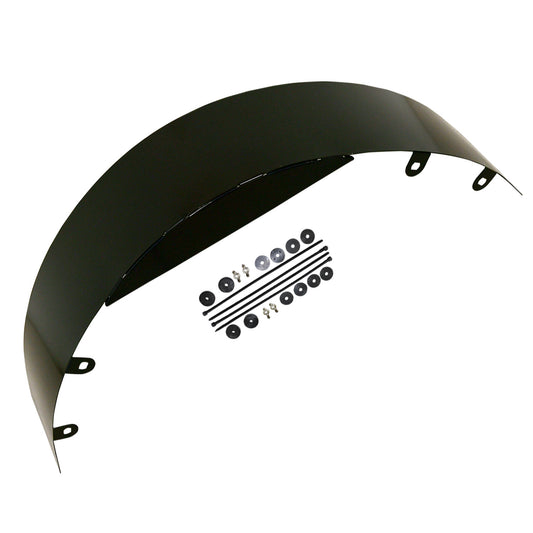 5.5" Wide Black Fan Shroud