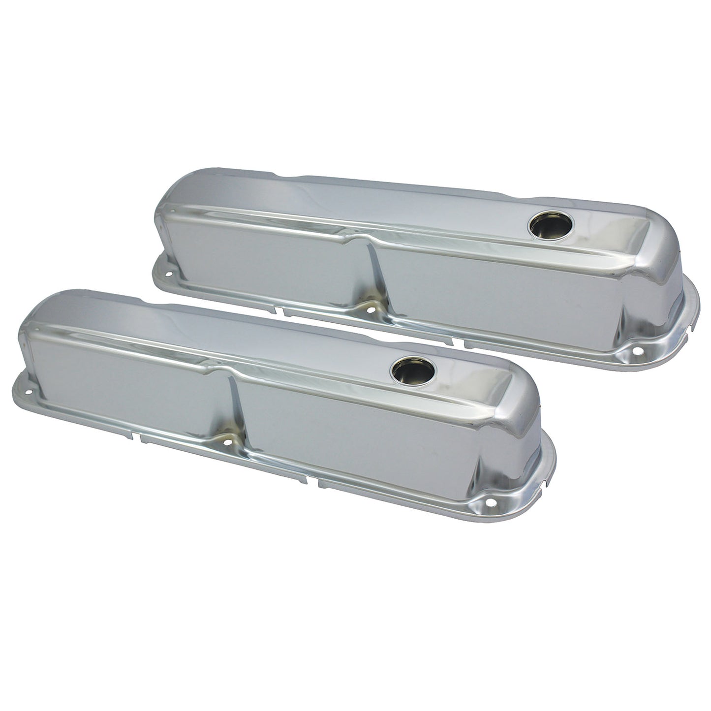 Chrysler Small Block Chrome Steel Valve Covers