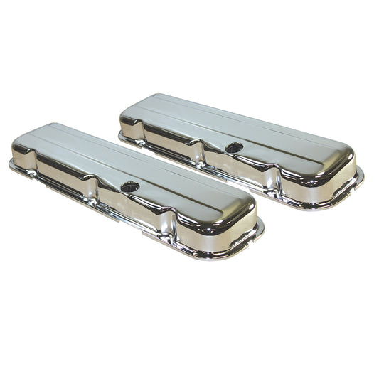 Chevrolet Big Block Valve Covers Chrome Steel