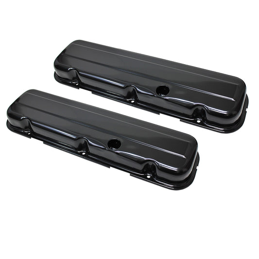 Chevrolet Big Block Valve Covers Black Steel