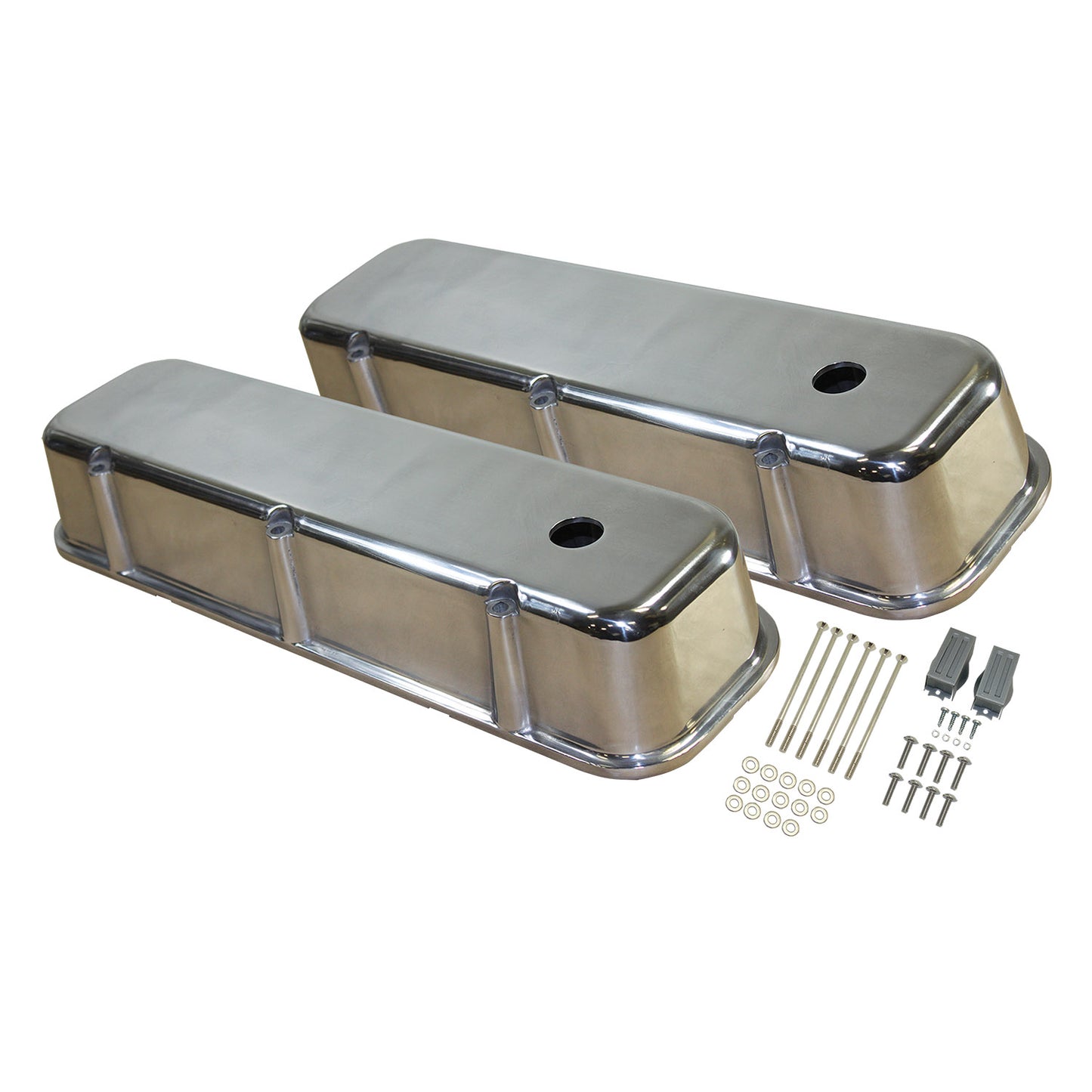 Chevrolet Big Block Valve Covers Polished Aluminum