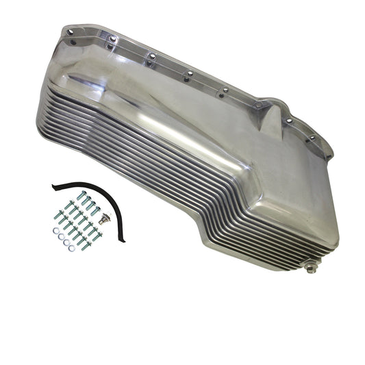 Chevrolet Small Block Oil Pan - Polished Aluminum