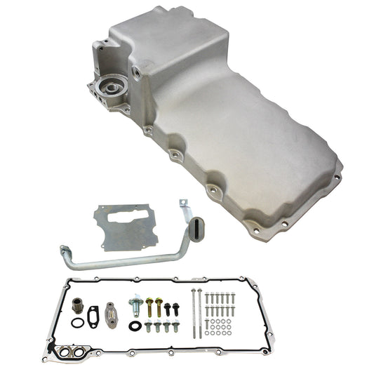 Chevrolet LS Aluminum Oil Pan - Machined Aluminum