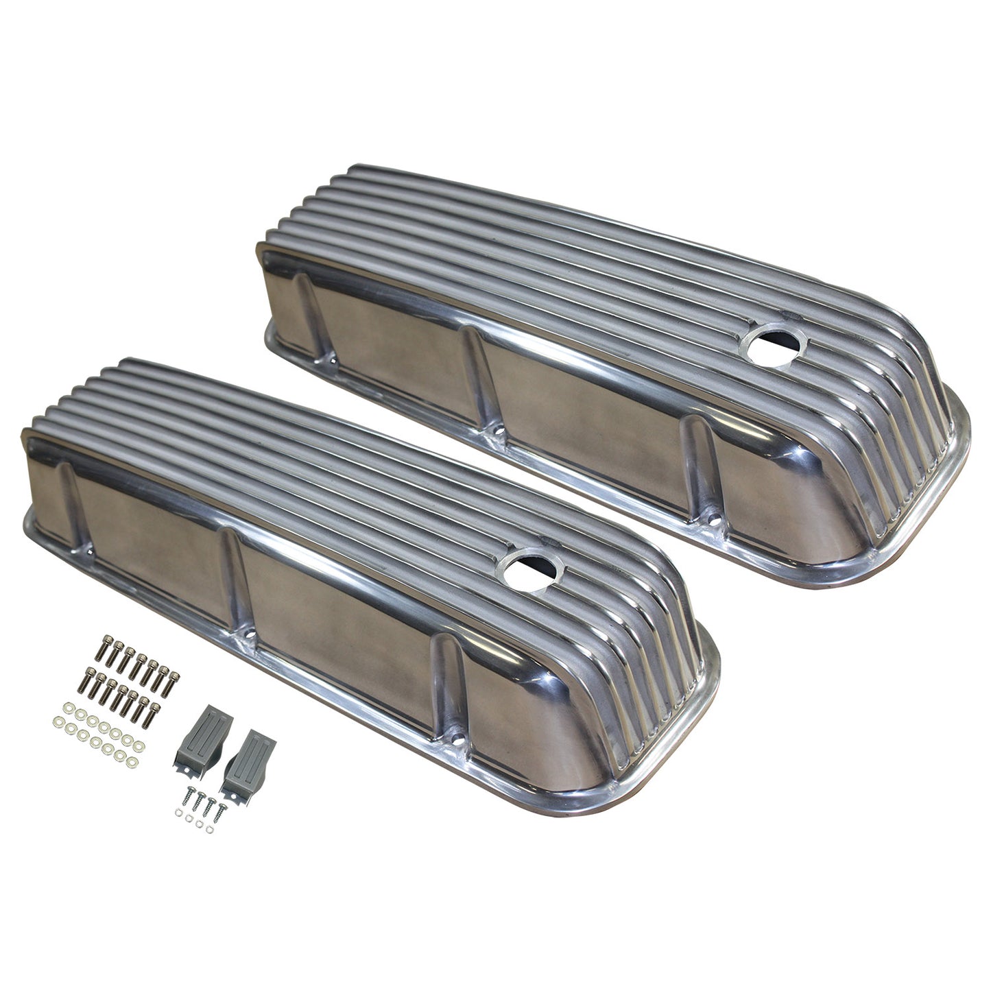 Chevrolet Big Block Valve Covers Aluminum Finned