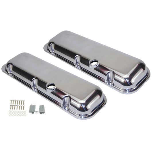 Chevrolet Big Block Valve Covers Polished Aluminum