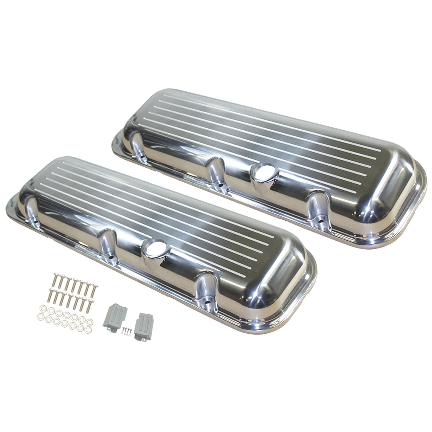 Chevrolet Big Block Valve Covers Polished Aluminum