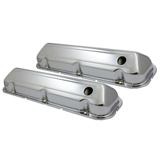 Ford Big Block Chrome Steel Valve Covers