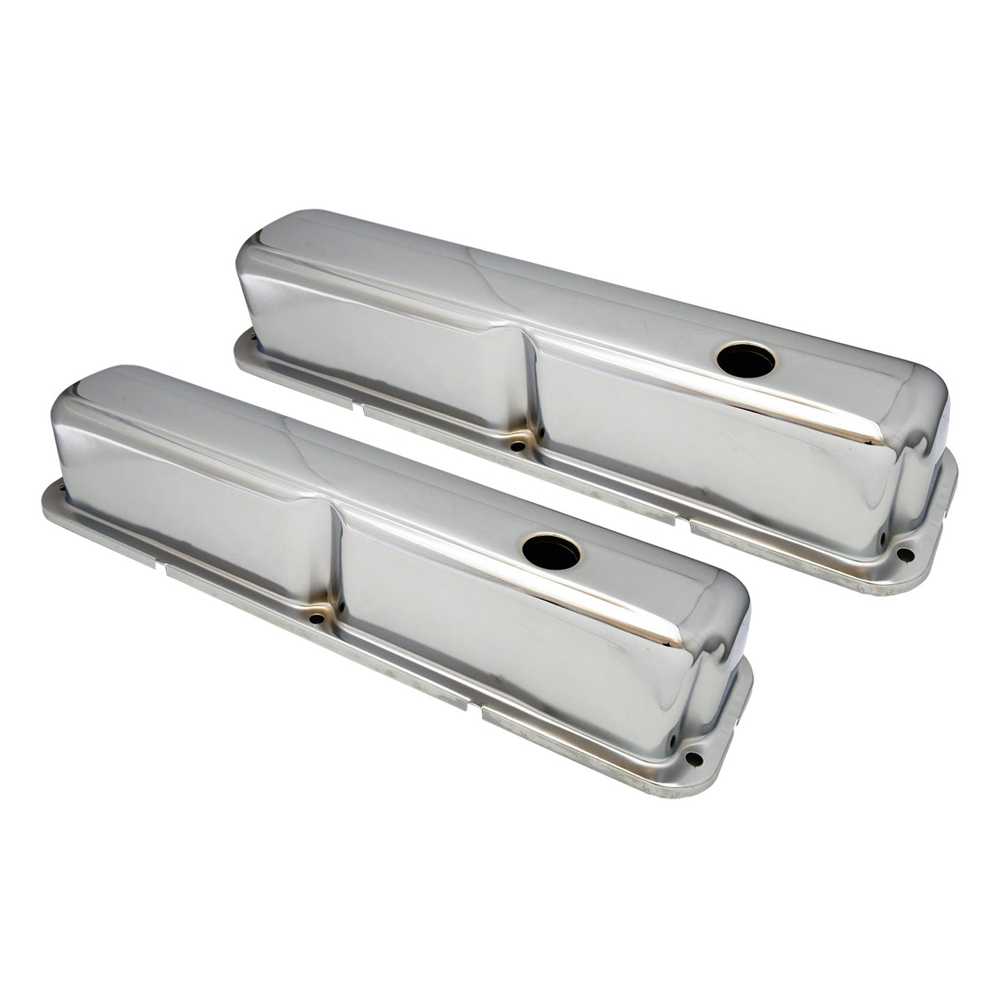 Ford Big Block Chrome Steel Valve Covers