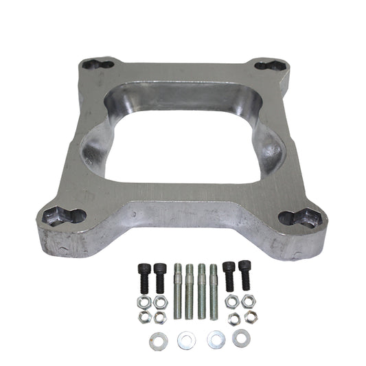 3/4" Tapered Open Port Aluminum Carb Adapter ( Holley to Quadrajet)