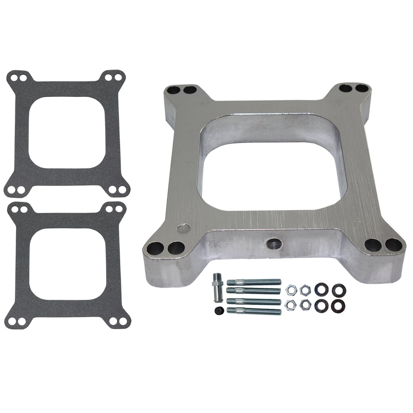 1" Open Port Aluminum Carb Adapter Kit