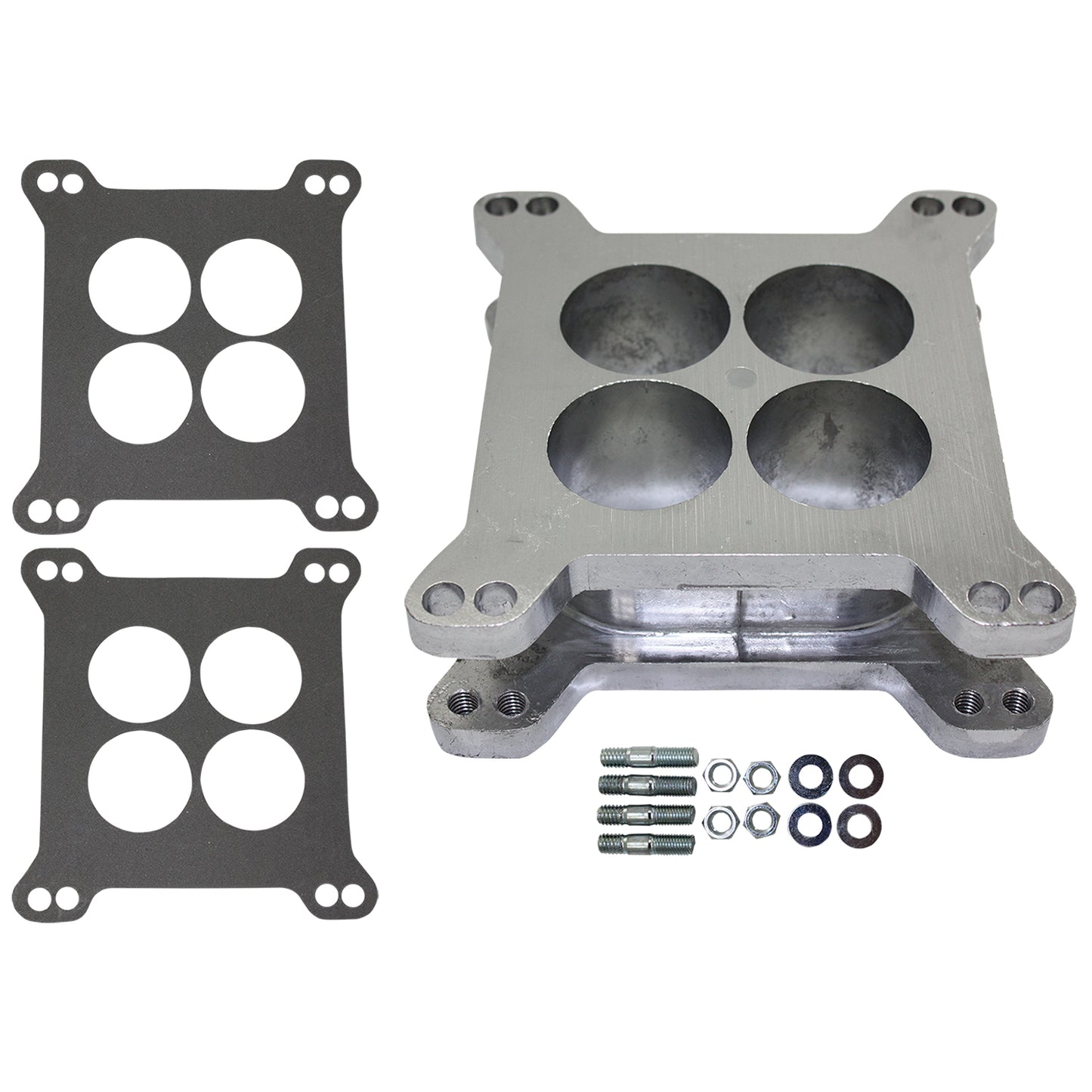 2" Ported Aluminum Carb Spacer Kit