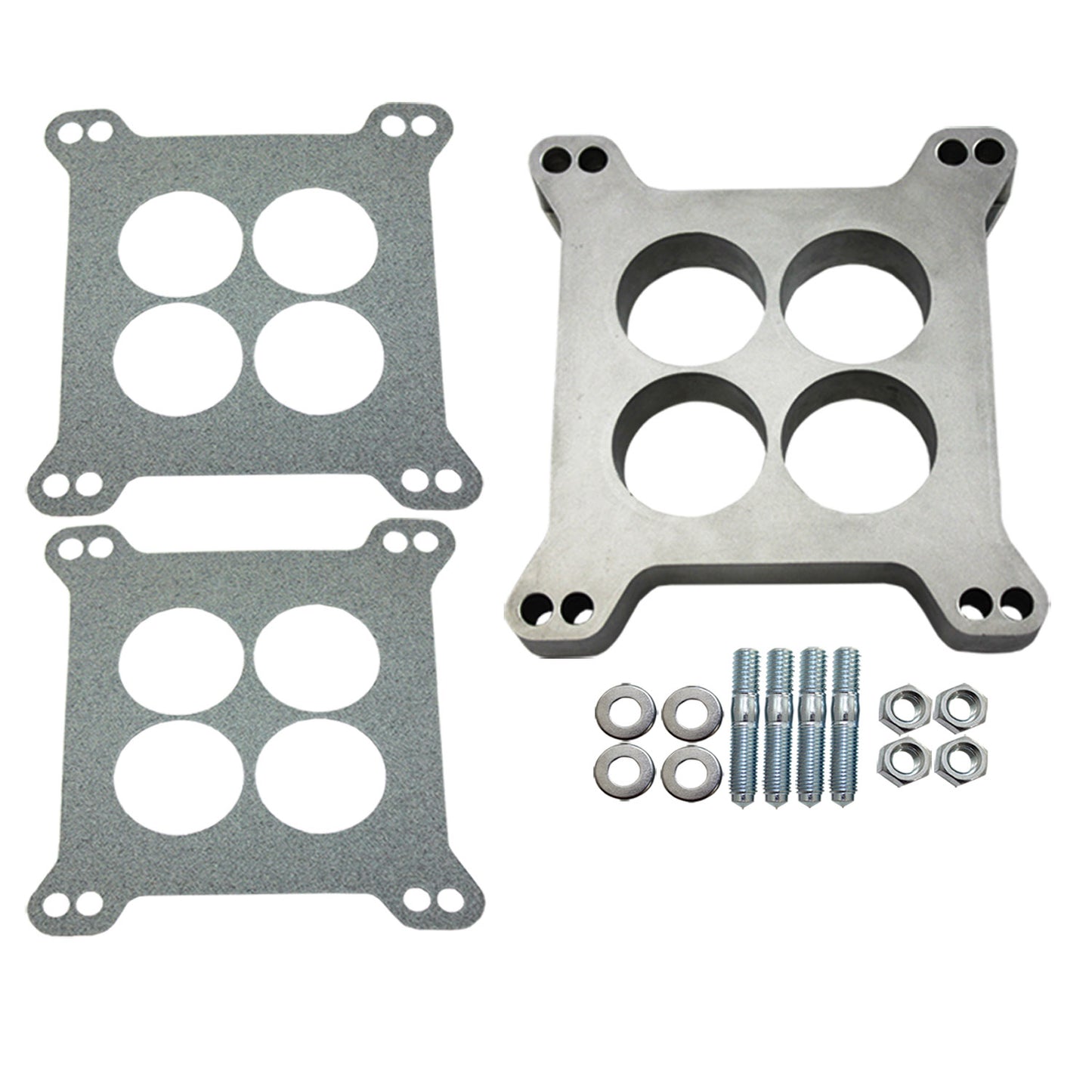 1" Ported Aluminum Carb Spacer Kit