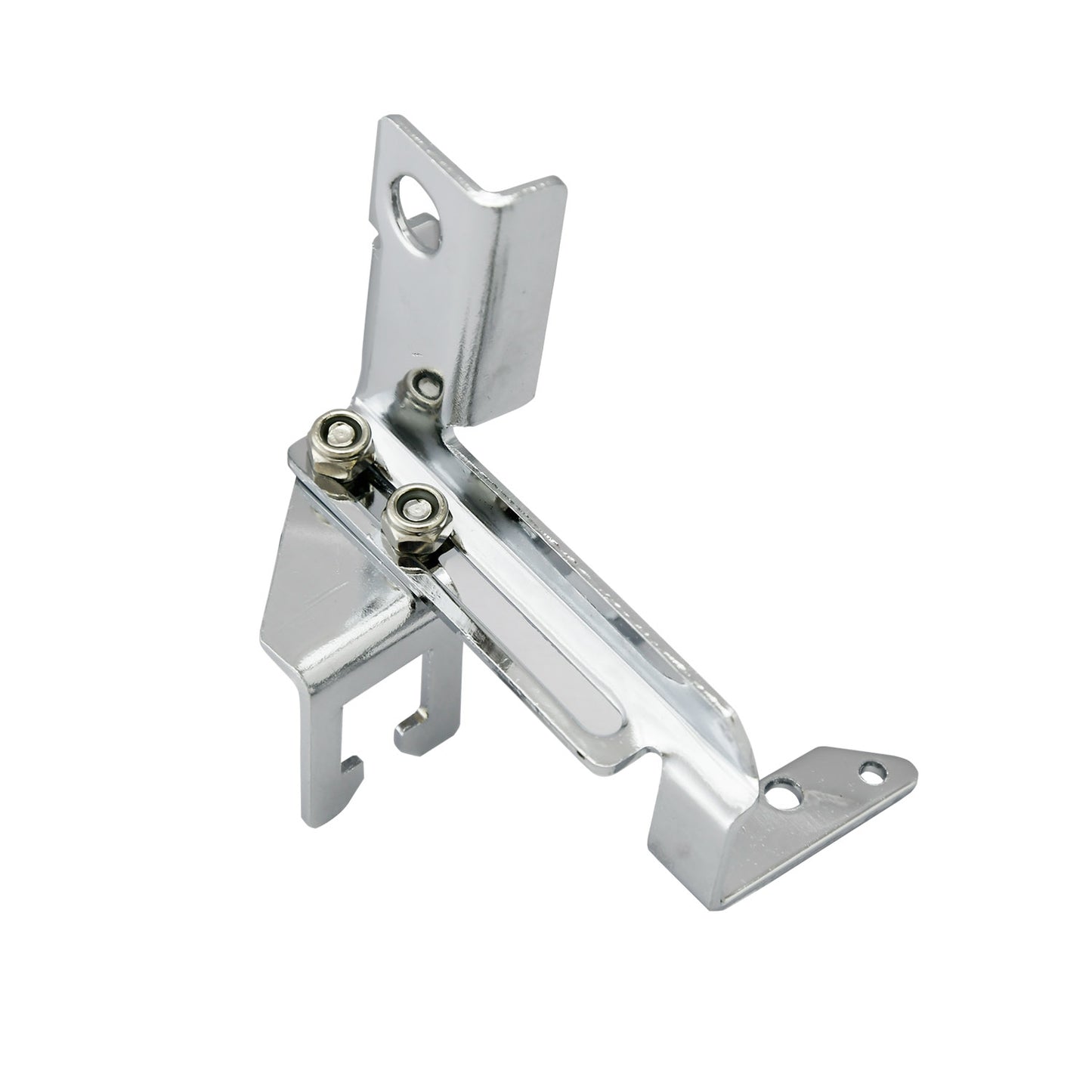 Throttle Bracket Linkage for Holley Carburetor (Manual Transmission) - Chrome Steel